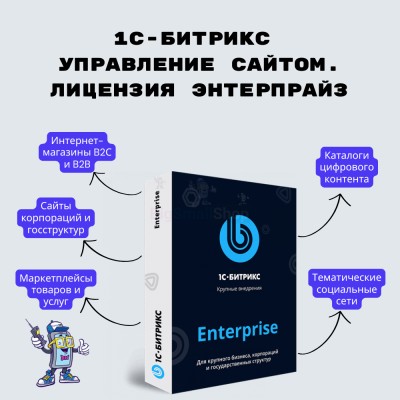 1С-Битрикс: Управление сайтом. Лицензия Энтерпрайз - купить в Дивном